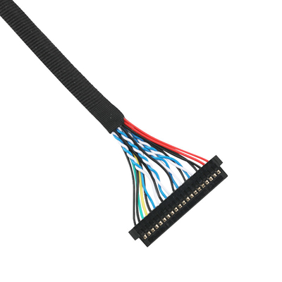 Jae Fi-S20s 1.25mm Lcd Display Harness , Jst Phdr-20vs 2.0mm Lvds Wire Harness